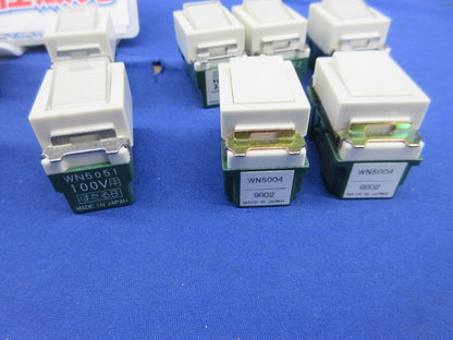 埋込スイッチセット(混在13個入) WN50522他