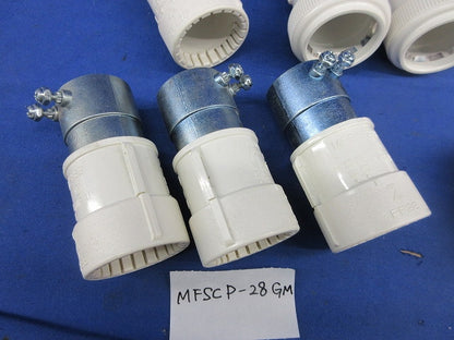 PF管用付属品セット 28サイズ(混在7個入)ミルキーホワイト MFSCP-28GM他
