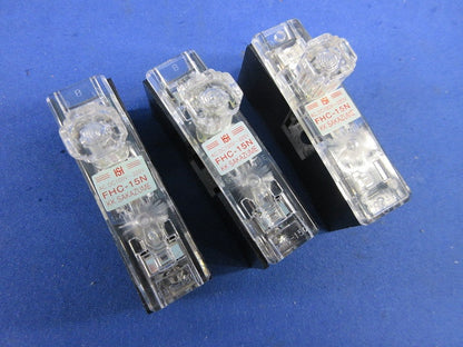 ネオン表示ヒューズホルダー(3個入) FHC-15N