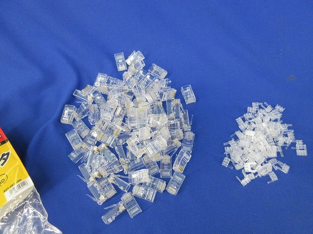 RJ-45コネクタ(単線用)(80個入) ADT-6RJ-100