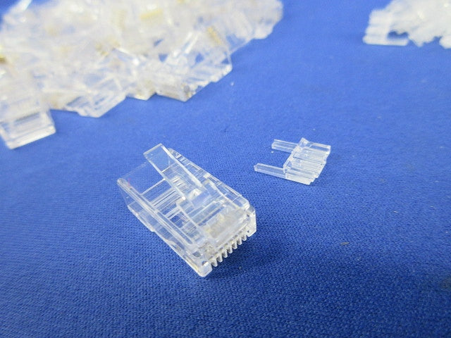 RJ-45コネクタ(単線用)(80個入) ADT-6RJ-100