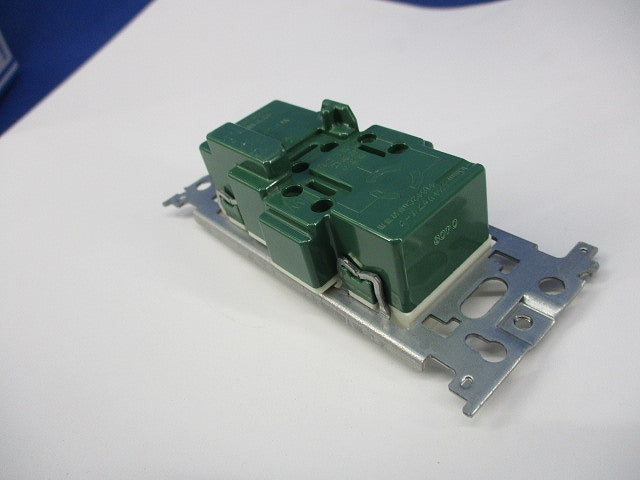 引掛埋込ダブルコンセント(5個入)(ミルキーホワイト) National WF2312W