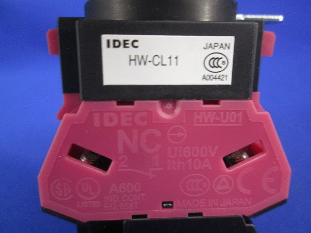 φ22押しボタンスイッチ HW-CL11+HW-U01