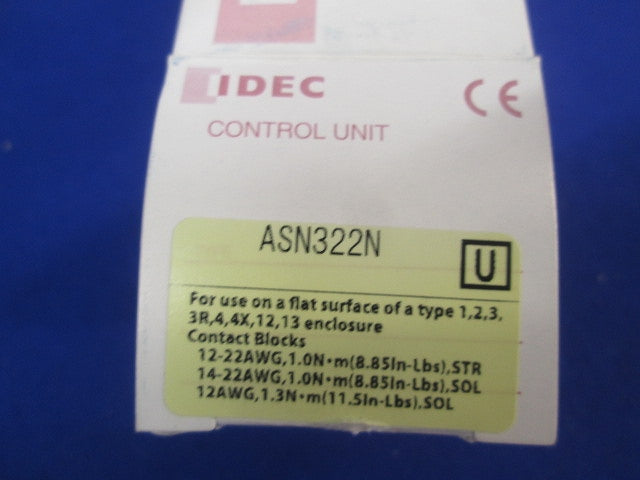 φ30 TWNシリーズ セレクタスイッチ(3ノッチ) ASN322N