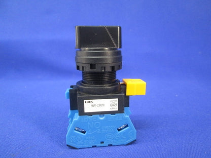 φ22セレクタスイッチ(リターン+2ノッチ) HW-CB20+HW-U10