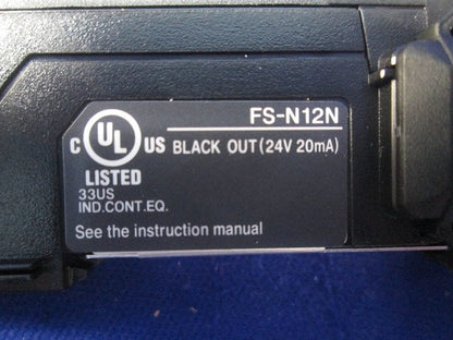 デジタルファイバセンサ・ファイバアンプ FS-N12N