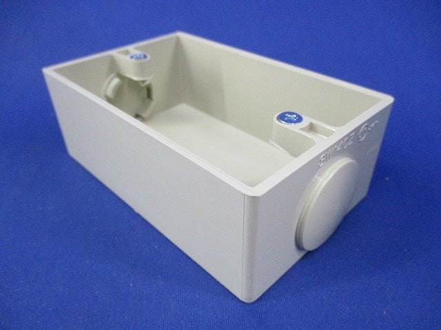 露出スイッチボックス(6個入)(アイボリー) SW140Z