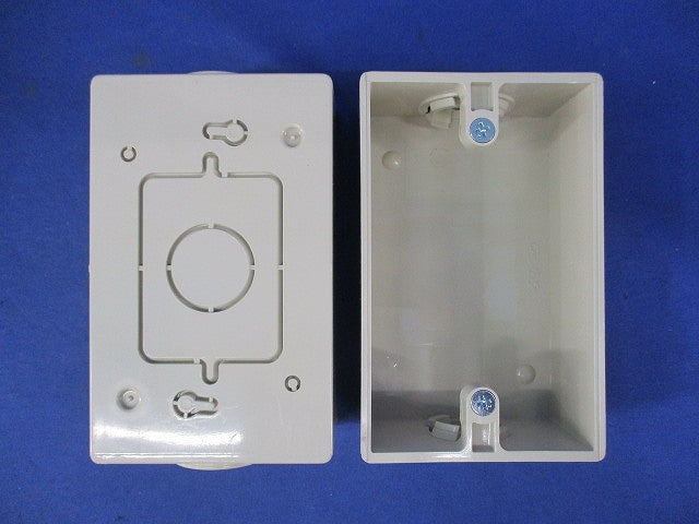 露出スイッチボックス(6個入)(アイボリー) SW140Z