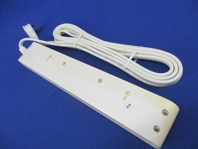 節電タップ 雷ガード・独立スイッチ付き(6個口・3m)変色有 HS-T1137W