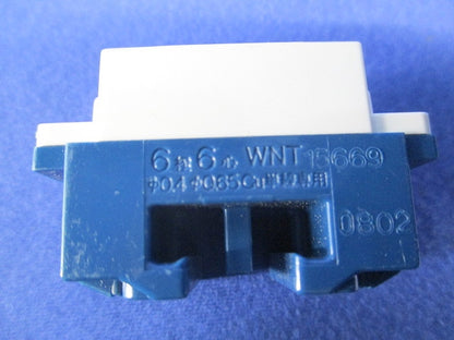 埋込テレホンモジュラジャック(6極6心)(10個入)National WNT15669