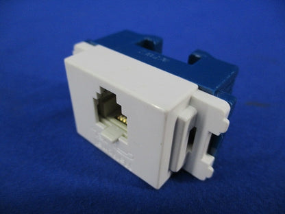 埋込テレホンモジュラジャック(6極6心)(10個入)National WNT15669