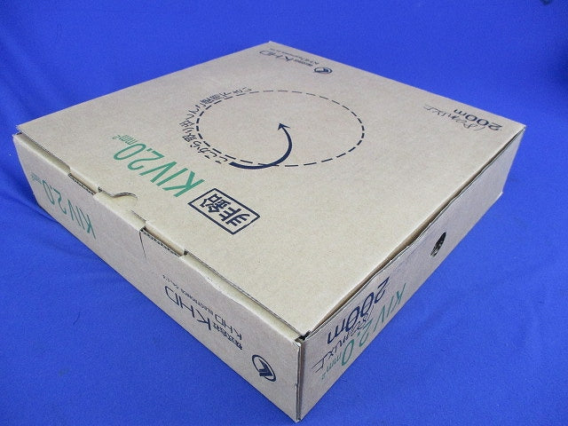 KIVケーブル(赤)180ｍ以上 KIV2.0MM