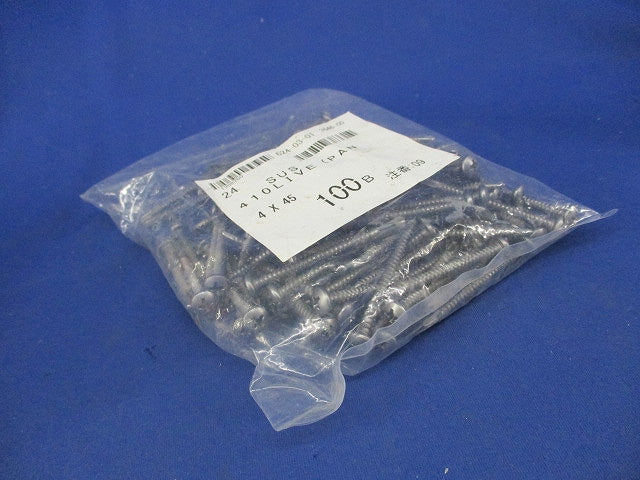 ねじ4×45(ステンレス)(100本入) SUS410LIVE