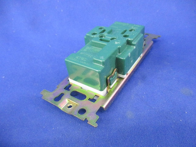 埋込抜け止め接地ダブルコンセント(3個入)National WN1162