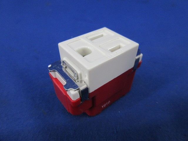 埋込接地シングルコンセント(8個入)(ピュアホワイト) JEC-BN-5GJ