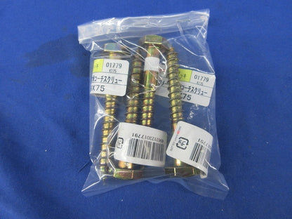 クロメート六角コーチスクリュー9×75(4本入) 01779 K175