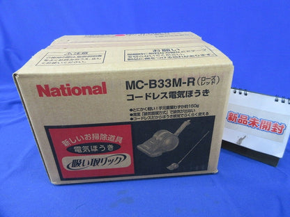 コードレス電気ほうき National MC-B33M-R