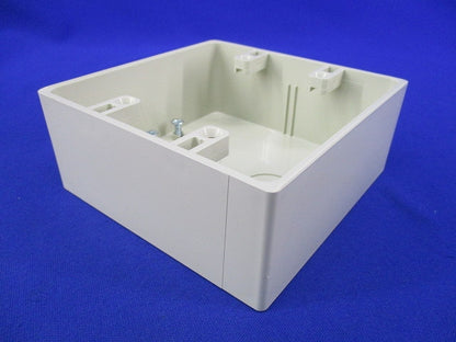 露出スイッチボックス2ヶ用(2個入)(ベージュ) PVR-0W