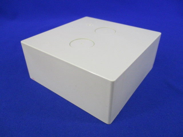 露出スイッチボックス2ヶ用(2個入)(ベージュ) PVR-0W