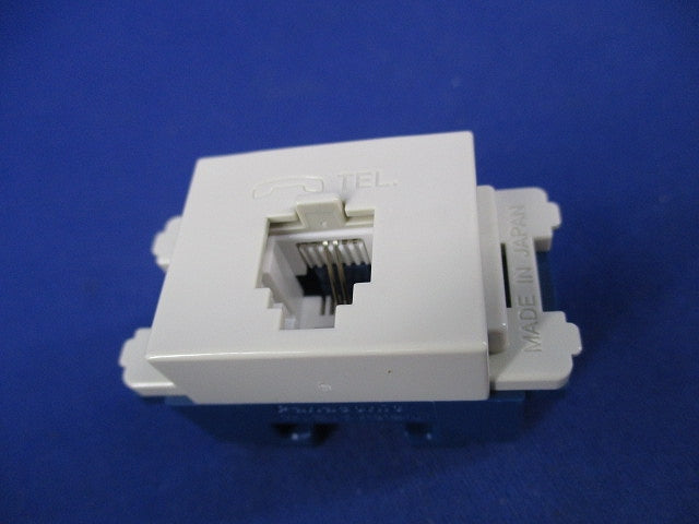 埋込テレホンモジュラジャック(6極2心)(3個入) WNT15629