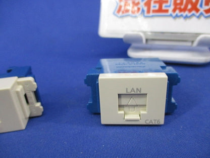 埋込テレホンモジュラジャックセット(混在3個入)(ベージュ) WNT15629F他