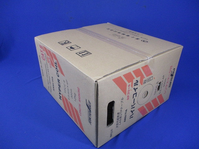 Cat6 LANケーブル 300m巻 ベージュ TPCC6 0.5mm x 4P