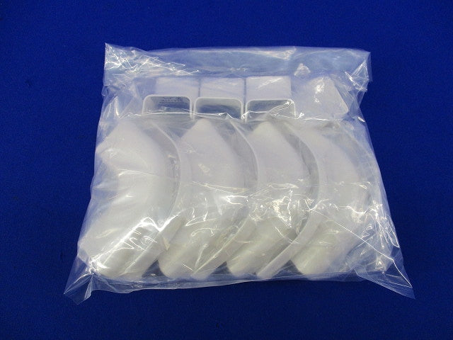 メタルモール用付属品セット(混在15個入)ホワイト DZA129W他