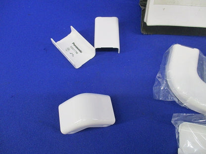 メタルモール用付属品セット(混在15個入)ホワイト DZA129W他