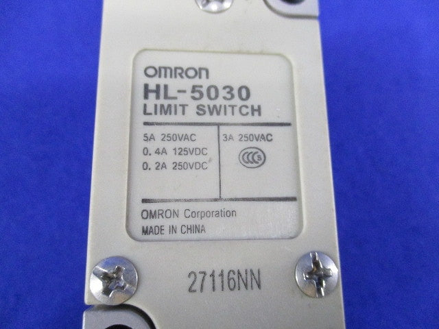 小形リミットスイッチ5A250VAC HL-5030