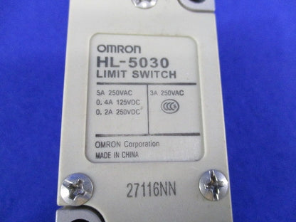 小形リミットスイッチ5A250VAC HL-5030