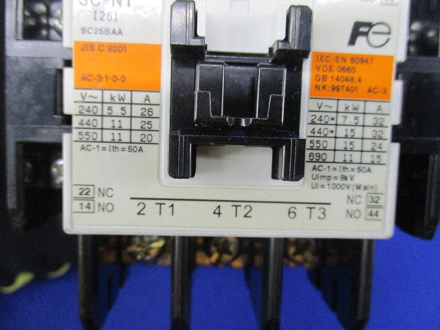 電磁接触器 200V SC-N1