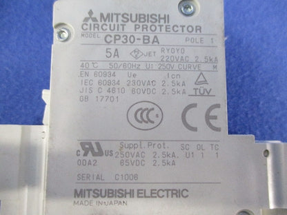 サーキットプロテクタ1P5A CP30-BA