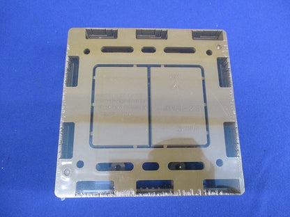 スイッチボックス(2ヶ用)(7個入)(茶) MSB-2B