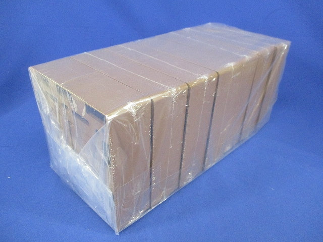 スイッチボックス(2ヶ用)(7個入)(茶) MSB-2B