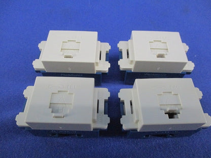 埋込テレホンモジュラジャック(6極6心)(4個入) WNT15669