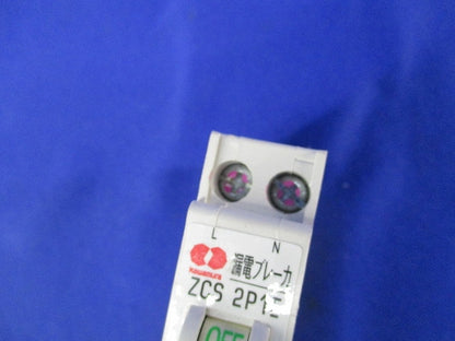 漏電ブレーカ2P1E20-30 ZCS2P1E20-30