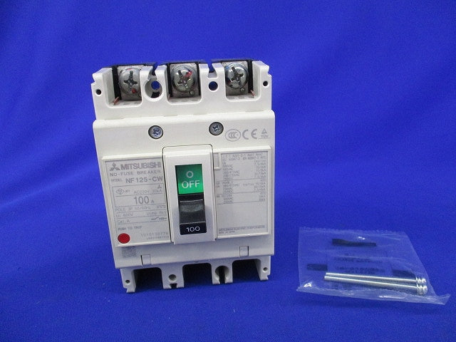 ノーヒューズブレーカ3P100A NF125-CW
