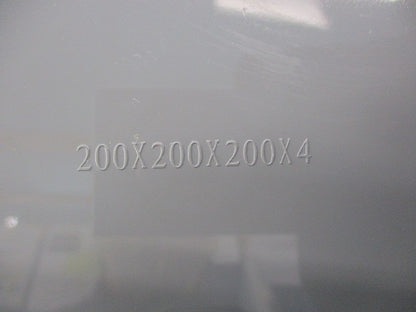 Ｐ・ＢＯＸ グレー 200×200×200×4