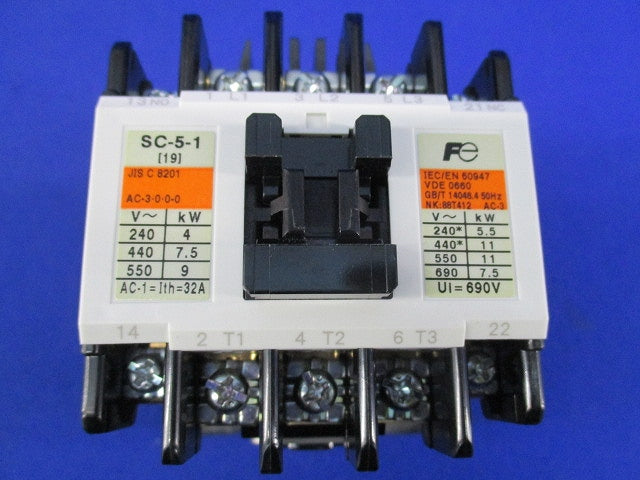 電磁接触器200V SC-5-1