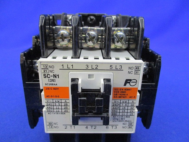 電磁接触器 200V(取外し品) SC-N1