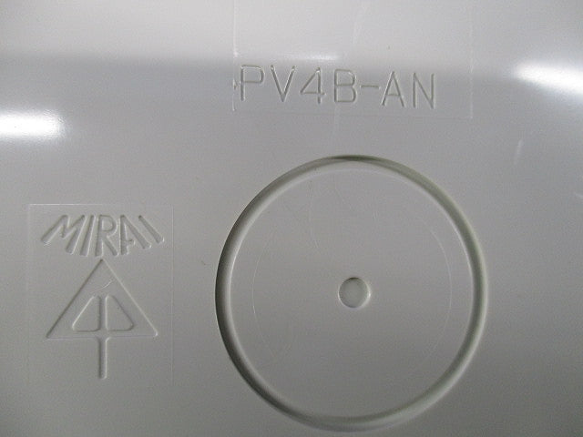 露出用四角ボックス(取付自在蓋)ミルキーホワイト PV4B-AN