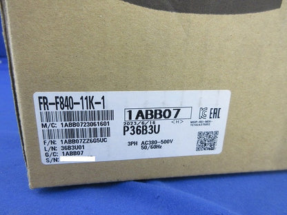 汎用インバータ(三相 380〜500V) FR-F840-11K-1