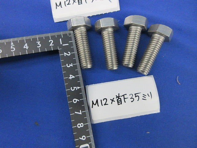 六角ボルトセット(ステンレス)(混在20本入) M12×35他