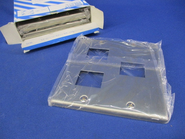 新金属プレート3コ用(5枚入)(シルバー) WN7573
