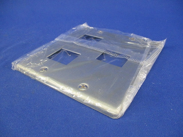 新金属プレート3コ用(5枚入)(シルバー) WN7573