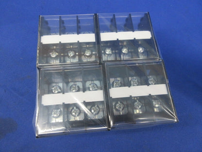 レール取付型セルフアップ式端子台(3P×4個入) PT-90