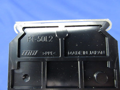 レール取付型セルフアップ式端子台セット(混在3個入) PT-50L2