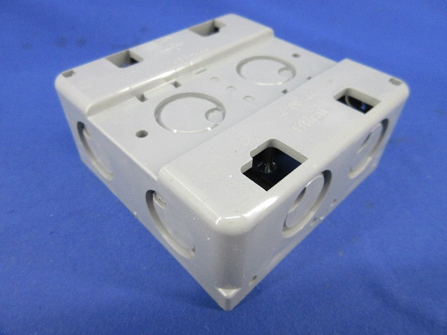軽量間仕切り用アウトレットボックス(1個用ブランクカバー付)(4個入) CDO-K4A