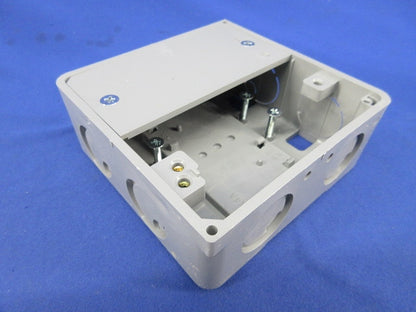 軽量間仕切り用アウトレットボックス(1個用ブランクカバー付)(4個入) CDO-K4A