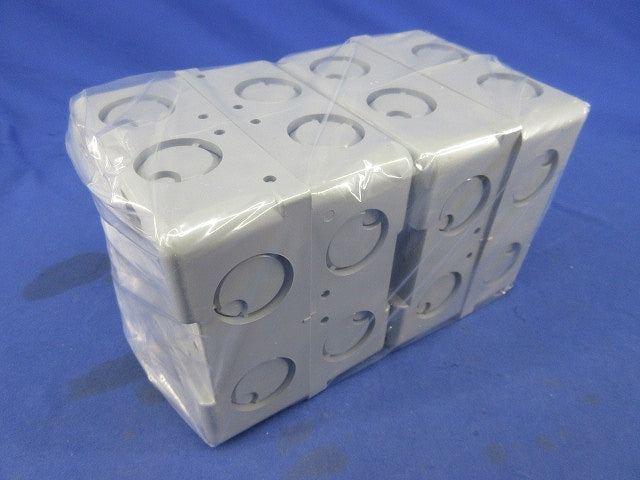 軽量間仕切り用アウトレットボックス(1個用ブランクカバー付)(4個入) CDO-K4A